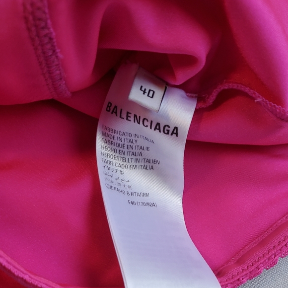 🔥FINAL PRICE DROP🔥 NWD$2,150 Balenciaga Pink Lingerie Lace Scoop Back Tank Top - Picture 12 of 16